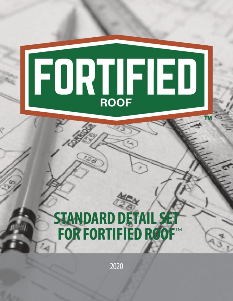 FORTIFIED Home Standard Detail Set – Roof Only