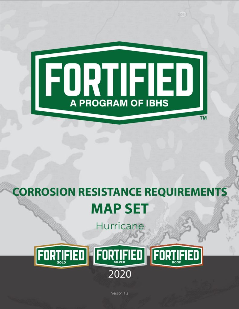 Corrosion Resistance Requirements – Map Set